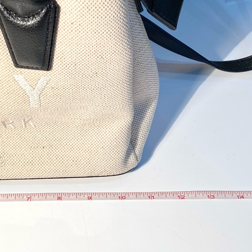 New DKNY Hutton Canvas Satchel Bag with Shoulder Strap (Store Return) - Picture 15 of 16